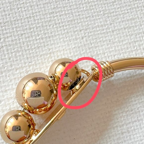 Dannijo Lau Cuff Bracelet Gold - Picture 4 of 4